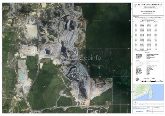 Peta Othophoto & Topografi